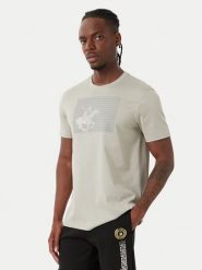 Beverly Hills Polo Club T-Shirt M1617-HR Szary Regular Fit. Szare koszulki polo męskie Beverly Hills Polo Club, m, bez wzorów, z bawełny, bez ramiączek. Za 155.99 zł.