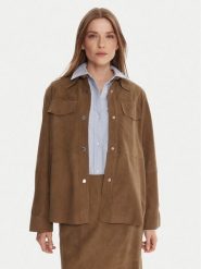 MAX&Co. Kurtka skórzana Stallo 2526446011200 Brązowy Loose Fit. Brązowe kurtki damskie MAX&Co., m, bez wzorów, ze skóry, bez kaptura. Za 1,629.00 zł.