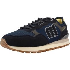 Buty MTNG 84868M Niebieski. Niebieskie buty fitness męskie MTNG, z materiału, bez zapięcia, na fitness i siłownię. Za 196.99 zł.