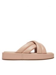 Clarks Klapki Alda Glide 26181185 Różowy. Czerwone klapki damskie Clarks, bez wzorów, ze skóry, bez obcasa. Za 339.99 zł.