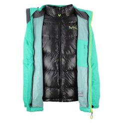 Kurtka narciarska 3 w 1 damska z odwracalnym designem Peak Mountain Acixi. Czarne kurtki damskie Peak Mountain, xl, bez wzorów, z puchu, bez kaptura, narciarskie. W wyprzedaży za 369.00 zł.