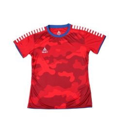Damska koszulka Select Player. Czerwone t-shirty damskie Select, m, bez wzorów, z tkaniny, bez kołnierzyka. Za 135.50 zł.