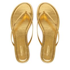 Japonki LAUREN RALPH LAUREN. Żółte klapki damskie Lauren Ralph Lauren, bez wzorów, bez obcasa. Za 379.99 zł.