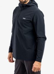 Kurtka rowerowa męska POC Mantle Thermal Hoodie. Czarne kurtki treningowe męskie POC, m, bez wzorów, z lycry, rowerowe. Za 740.50 zł.