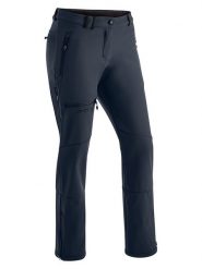 Maier Sports Zimowe spodnie softshellowe "Adakit" w kolorze granatowym rozmiar: 46. Niebieskie spodnie dresowe damskie Maier Sports, outdoorowe. Za 289.88 zł.