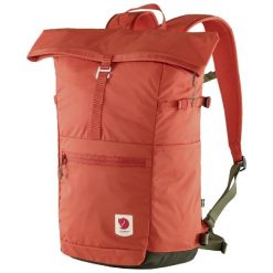 Plecak High Coast Foldsack 24 - pomarańczowy. Brązowe plecaki damskie Fjällräven, bez wzorów. Za 529.99 zł.