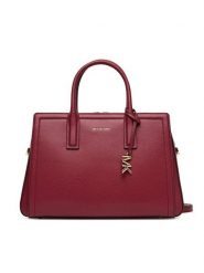 MICHAEL Michael Kors Torebka Laila 30R5G9IS6L Bordowy. Czerwone torebki klasyczne damskie MICHAEL Michael Kors, bez wzorów, ze skóry, bez dodatków. Za 1,059.00 zł.