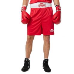 Amatorskie spodenki bokserskie Lonsdale Trunk. Czerwone szorty męskie Lonsdale, bez wzorów, sportowe. Za 188.00 zł.