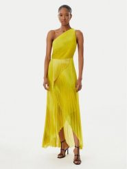 Simona Corsellini Sukienka koktajlowa P26CEAB11301 Różowy Slim Fit. Czerwone sukienki damskie SIMONA CORSELLINI, bez wzorów, z syntetyku, wizytowe, bez kołnierzyka, bez ramiączek. Za 2,129.00 zł.