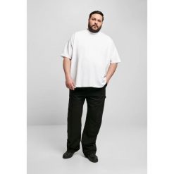 Spodnie Urban Classics carpenter. Czarne spodnie materiałowe męskie Urban Classics, bez wzorów, z bawełny. Za 174.35 zł.