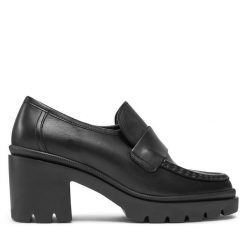 Półbuty HÖGL. Czarne półbuty damskie HÖGL, bez wzorów, bez obcasa, na obcasie. Za 459.99 zł.