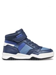 Geox Sneakersy J Perth Boy J367RF 054FU C4250 S Granatowy. Niebieskie trampki i tenisówki chłopięce Geox, bez wzorów, ze skóry, bez zapięcia. Za 229.99 zł.
