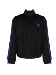 John Richmond Bluza "Full Zip" | UMA24061FE | Mężczyzna | Czarny. Czarne bluzy bez kaptura męskie John Richmond, m, z bawełny. W wyprzedaży za 499.00 zł.
