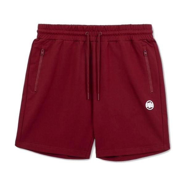 Spodenki męskie Pitbull Nugget. Czerwone szorty męskie PITBULL, m, na fitness i siłownię. Za 119.99 zł.