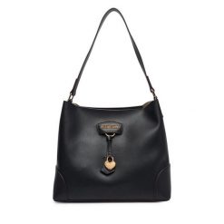 Torebka LOVE MOSCHINO. Czarne torebki klasyczne damskie Love Moschino, bez wzorów, bez dodatków. Za 1,009.00 zł.