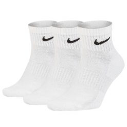 Skarpetki Nike Nike Codziennie Lekkie 100 Dorosłych. Białe skarpetki damskie Nike, bez wzorów, z bawełny. Za 69.00 zł.