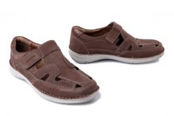 JOSEF SEIBEL New Anvers 81 44981 518 300 kombi/braun, półbuty męskie. Brązowe półbuty męskie Josef Seibel, na lato, ze skóry, bez zapięcia. Za 327.92 zł.