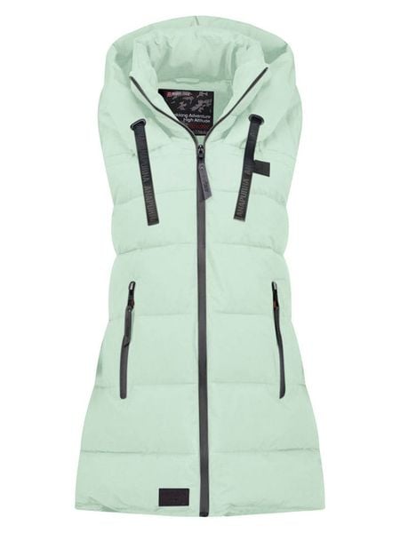 ANAPURNA Kamizelka pikowana "Dolbana" w kolorze zielonym rozmiar: XL. Zielone kamizelki damskie ANAPURNA, xl. Za 219.95 zł.