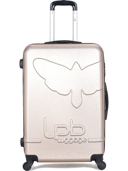 Les P´tites Bombes Walizka "Norine-A" w kolorze beżowym - 44 x 70 x 29 cm rozmiar: onesize. Brązowe walizki bez wzorów, z materiału. Za 260.99 zł.