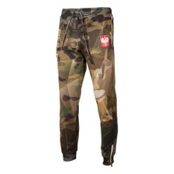 Spodnie sportowe dresowe męskie EXTREME HOBBY POLSKA CAMO. Brązowe spodnie sportowe męskie EXTREME HOBBY, z dresówki. Za 219.00 zł.