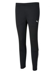 Puma Spodnie sportowe "teamLIGA" w kolorze czarnym rozmiar: L. Czarne spodnie sportowe damskie Puma, l, z materiału, outdoorowe. Za 149.95 zł.