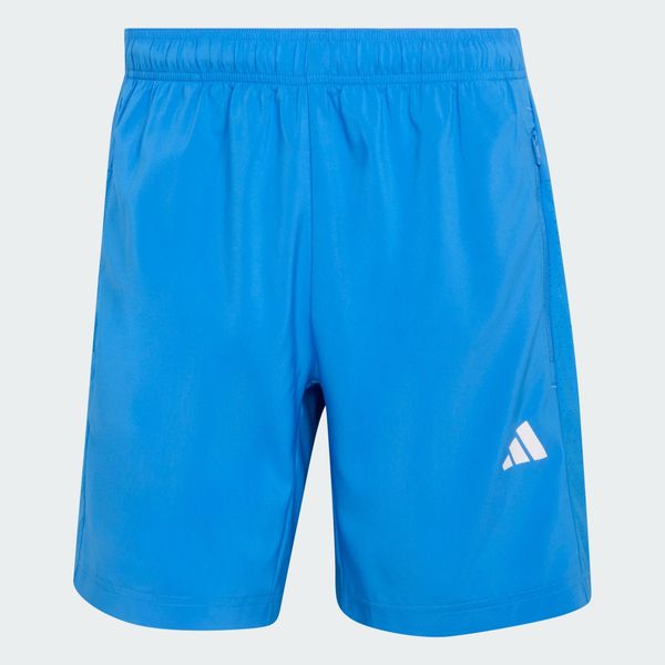 Tkane Szorty Do Ćwiczeń Essentials Base. Niebieskie szorty męskie Adidas, bez wzorów, sportowe. Za 119.00 zł.