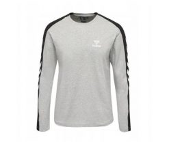 Koszulka z długim rękawem Hummel HML Flint T-Shirt. Szare koszulki męskie z długim rękawem HUMMEL, m, bez wzorów, z dresówki, bez kołnierzyka. Za 77.00 zł.
