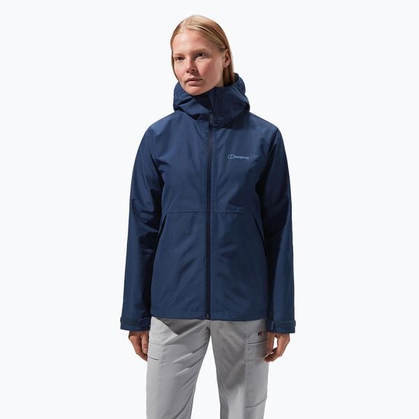 Kurtka przeciwdeszczowa damska Berghaus Bramblfell GTX IA. Niebieskie kurtki damskie Berghaus, xl, bez wzorów, bez kaptura. Za 869.99 zł.