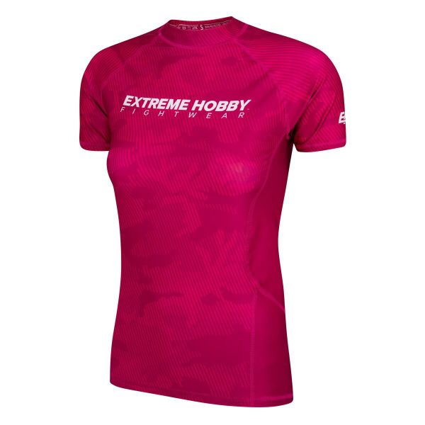 Koszulka sportowa damska Rashguard MMA EXTREME HOBBY HAVOC. Czerwone bielizna termoaktywna damska EXTREME HOBBY, xl, bez wzorów, z bawełny. Za 188.00 zł.