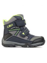 CMP Śniegowce Pyry Snow Wp 38Q4514 Szary. Szare buty zimowe chłopięce CMP, ze skóry. Za 179.00 zł.
