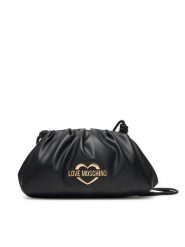 LOVE MOSCHINO Torebka JC4286PP0MKK0000 Czarny. Czarne listonoszki damskie Love Moschino, bez wzorów, ze skóry, bez dodatków. Za 489.99 zł.