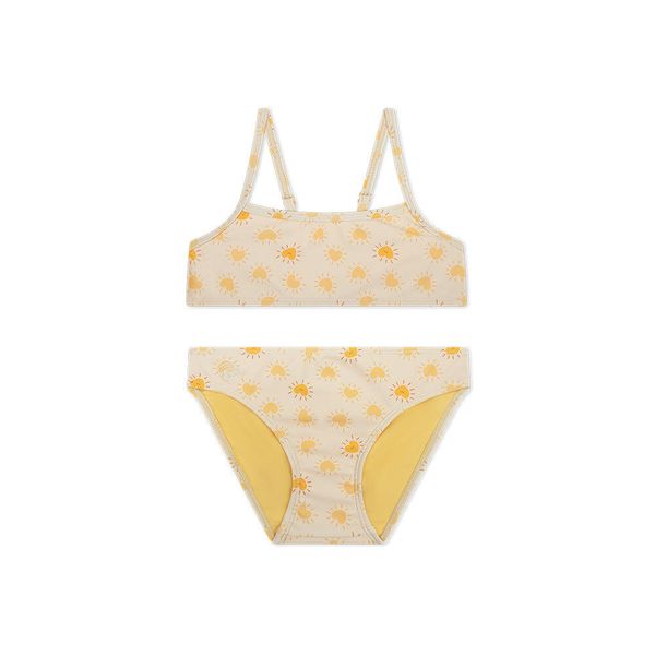 Kostium kąpielowy Swim Essentials — żółty — Solmate. Niebieskie bikini damskie SWIM ESSENTIALS, bez wzorów. Za 249.99 zł.