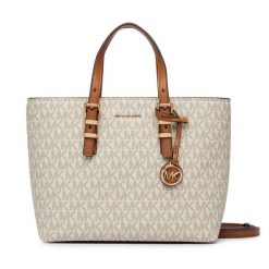 Torebka MICHAEL Michael Kors. Białe torebki klasyczne damskie MICHAEL Michael Kors, bez wzorów, bez dodatków. Za 703.99 zł.