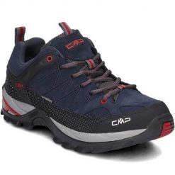 Buty trekkingowe męskie CMP Rigel. Czarne buty trekkingowe męskie CMP, z materiału, bez zapięcia, trekkingowe. Za 622.00 zł.
