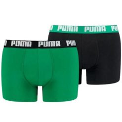 Bokserki męskie Puma Basic Boxer 2P. Czarne bokserki męskie Puma, bez wzorów. Za 73.00 zł.