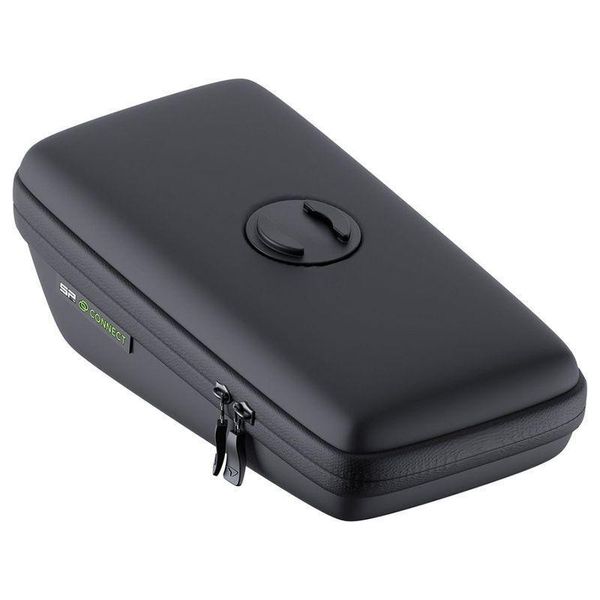 Torba na kierownicę roweru z uchwytem na smartfon SP Connect. Czarne torebki klasyczne damskie SP CONNECT, bez wzorów, bez dodatków. Za 268.50 zł.