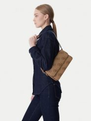 Guess Torebka Sadie HWOS81 18190 Beżowy. Brązowe torebki klasyczne damskie Guess, z aplikacjami, ze skóry, bez dodatków. Za 719.99 zł.