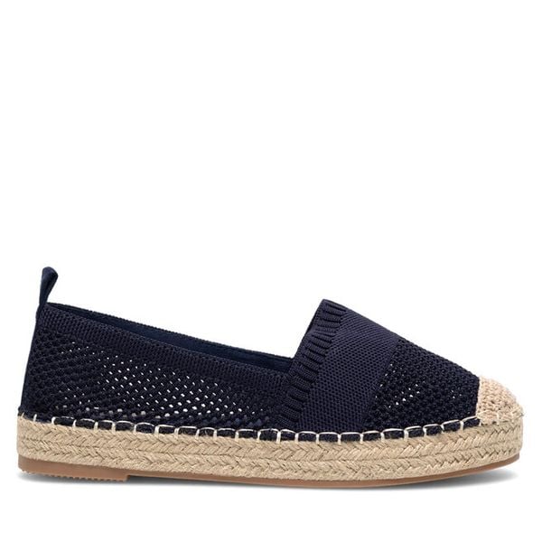 Espadryle Jenny Fairy. Niebieskie espadryle damskie Jenny Fairy, bez wzorów, bez obcasa. Za 79.99 zł.