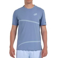 Bullpadel Cheles T-shirt 414. Niebieskie t-shirty damskie bullpadel, s, bez wzorów, bez kołnierzyka. Za 153.10 zł.