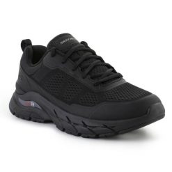 Buty Skechers Arch Fit Baxter-Pendroy M 210353-BBK czarne. Czarne buty sportowe na co dzień męskie z syntetyku, bez zapięcia. Za 490.22 zł.