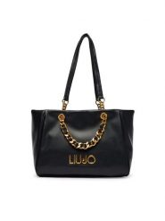 Liu Jo Torebka AA6117 E0958 Czarny. Czarne torebki klasyczne damskie Liu Jo, bez wzorów, ze skóry, bez dodatków. Za 639.99 zł.