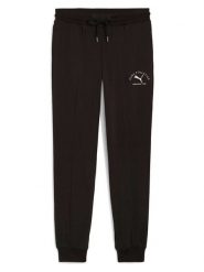 Puma Spodnie dresowe w kolorze czarnym rozmiar: XL. Czarne spodnie dresowe damskie Puma, bez wzorów, z dresówki. Za 161.34 zł.