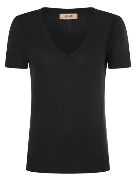 MOS MOSH Koszulka - MMSink Kobiety Dżersej niebieski, L. Niebieskie t-shirty damskie Mos Mosh, l, bez wzorów, z dżerseju, bez kołnierzyka. Za 399.95 zł.