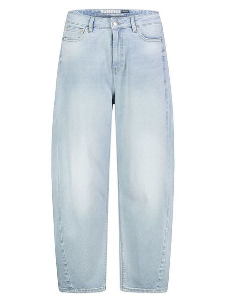 Sublevel Dżinsy - Barrel fit - w kolorze błękitnym rozmiar: XS. Niebieskie jeansy damskie Sublevel. Za 144.95 zł.