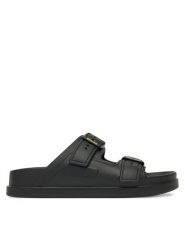 Blauer Klapki S5NOMA03 Czarny. Czarne klapki damskie Blauer, bez wzorów, z tworzywa sztucznego, bez obcasa. Za 149.99 zł.