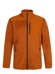 Bluza męska Protest PRTHAMMEREN full zip top. Brązowe bluzy bez kaptura męskie Protest, l, ze skóry. Za 249.99 zł.