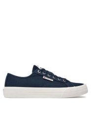 Tommy Jeans Tenisówki Tjm Lace Up Canvas Color EM0EM01365 Granatowy. Niebieskie trampki i tenisówki męskie Tommy Jeans, bez wzorów, z jeansu, bez zapięcia. Za 169.99 zł.