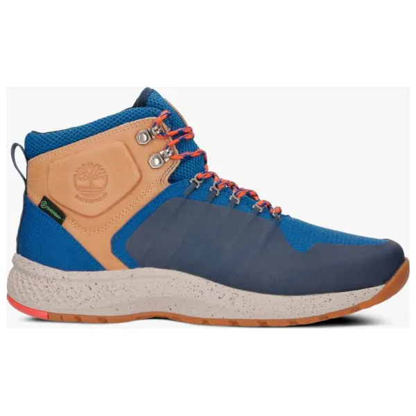 Timberland Flyroam Trail Fabric Wp buty męskie, niebieski, rozmiar 46. Niebieskie buty trekkingowe męskie Timberland, z materiału, bez zapięcia, outdoorowe. W wyprzedaży za 319.99 zł.
