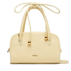 Torebka Furla. Żółte torebki klasyczne damskie Furla, bez wzorów, bez dodatków. Za 1,169.00 zł.