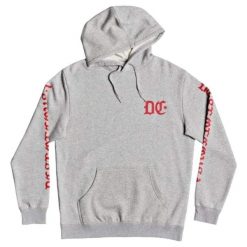 Bluza turystyczna męska DC Shoes Heather. Szare bluzy bez kaptura męskie DC Shoes, m, z bawełny. Za 102.00 zł.